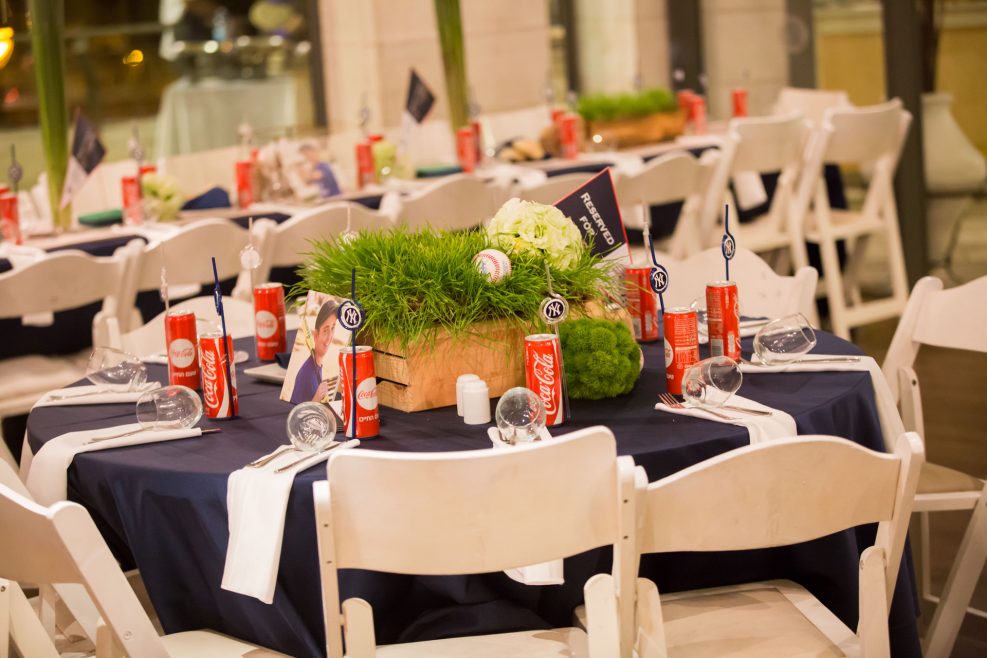 Baseball Theme Bar Mitzvah Party